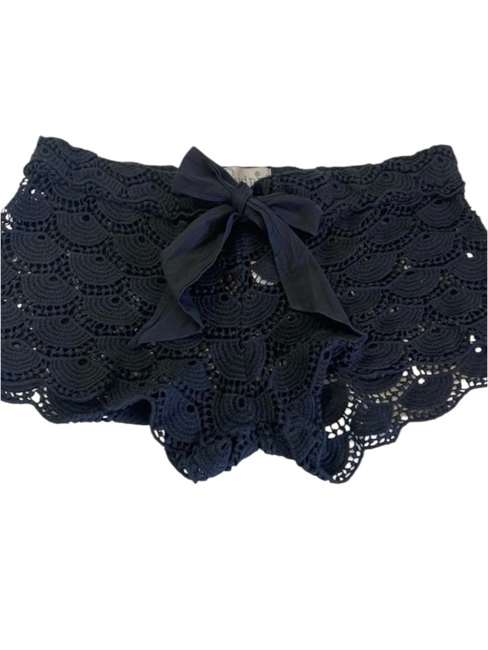 Mud Pie Crochet Shorts /Swimsuit Cover Small